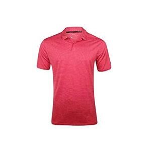 Nike Men's Stripe OLC Golf Polo Rush Pink/Black X-Large 942876-666